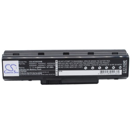 Batterie pour Acer ASO9A41 (8800 mAh/97.68 Wh, 11.1 V)