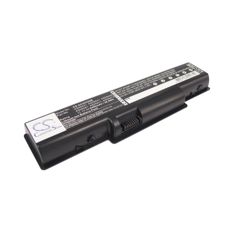 Batterie pour Gateway AS09A90 (4400 mAh/48.84 Wh, 11.1 V)