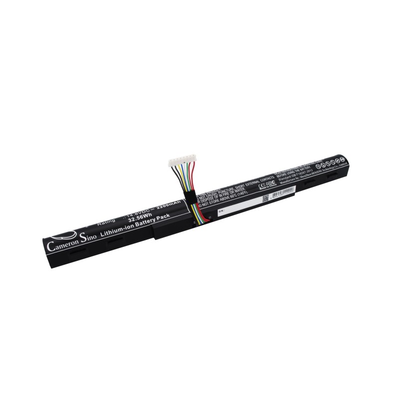 Batterie pour Acer TravelMate P257-M-52CA (2200 mAh/32.56 Wh, 14.8 V)