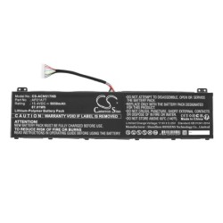 Batterie pour Acer Nitro 5 AN517-55-72FC (5650 mAh/87.01 Wh, 15.4 V)