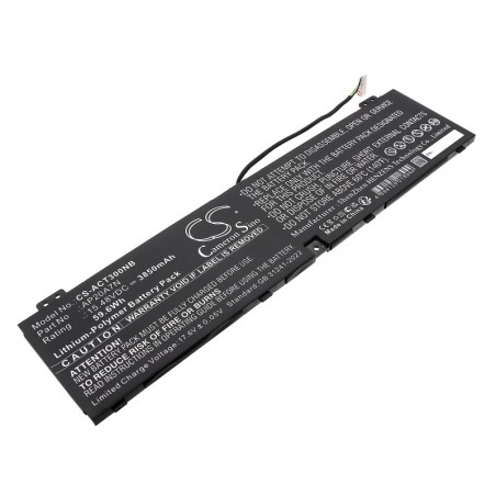 Batterie pour Acer AP20A7N (3850 mAh/59.6 Wh, 15.48 V)