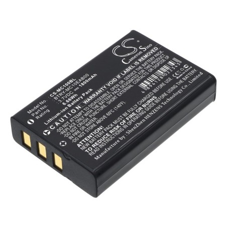 Batterie pour Intermec 73659 (1800 mAh/6.66 Wh, 3.7 V)