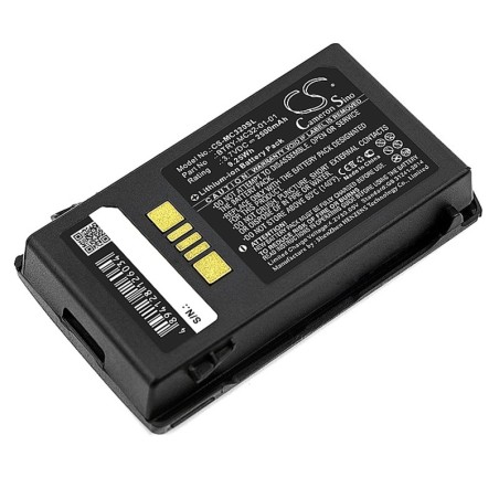 Batterie pour Motorola MC3200 (2500 mAh/9.25 Wh, 3.7 V)