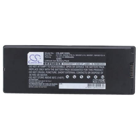 Batterie pour Apple MacBook 13" MA472LL/ A (5000 mAh/54 Wh, 10.8 V)