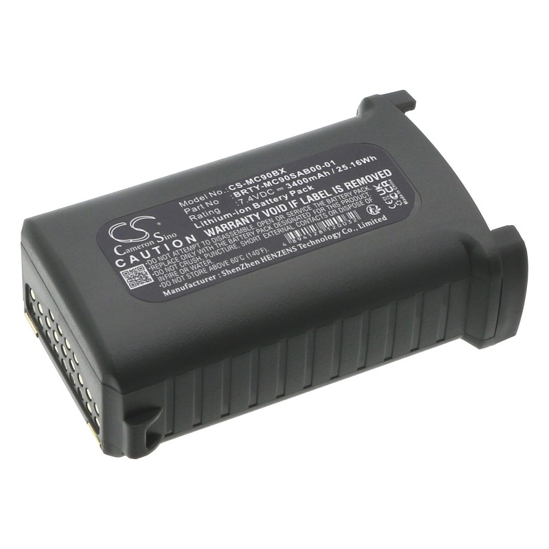 Batterie pour Symbol RD5000 Mobile RFID Reader (3400 mAh/25.16 Wh, 7.4 V)