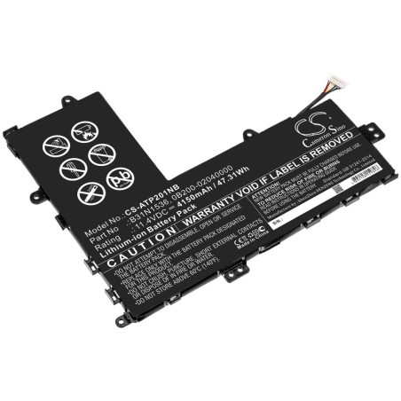 Batterie pour Asus TP201SA (4150 mAh/47.31 Wh, 11.4 V)