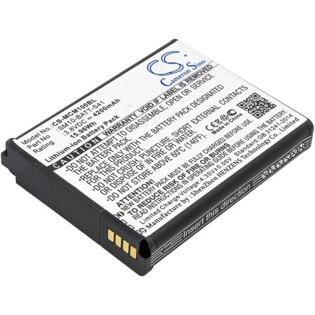 Batterie pour M3 Mobile SM10 (4200 mAh/15.96 Wh, 3.8 V)