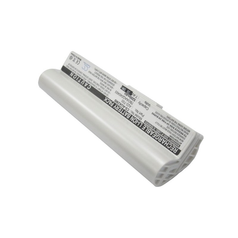 Batterie pour Asus Eee PC 4G Surf/Linux (5200 mAh/38.48 Wh, 7.4 V)