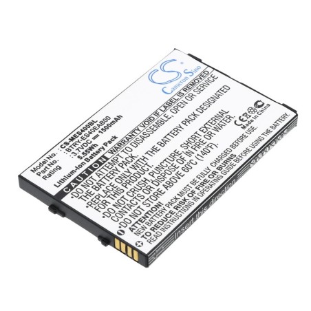 Batterie pour Symbol ES405 (1500 mAh/5.55 Wh, 3.7 V)