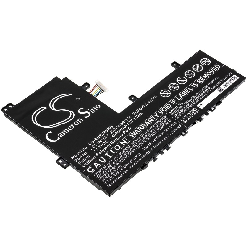 Batterie pour Asus 0B200-03040000 (4900 mAh/37.73 Wh, 7.7 V)