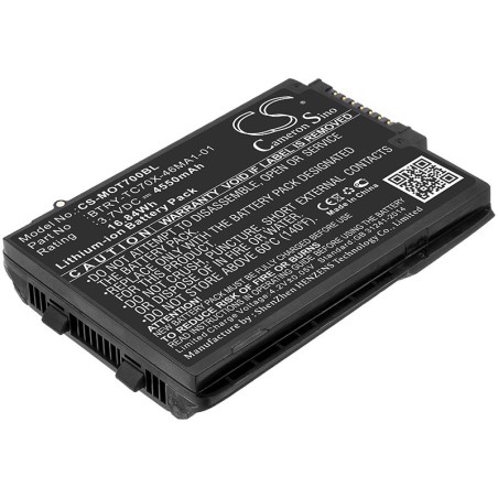 Batterie pour Motorola TC71 (4550 mAh/16.84 Wh, 3.7 V)