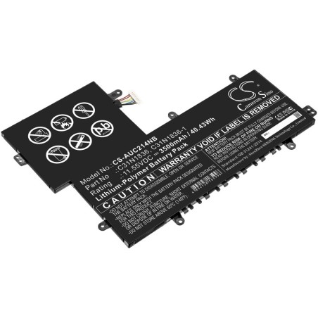 Batterie pour Asus C214MA-BW0077 (3500 mAh/40.43 Wh, 11.55 V)