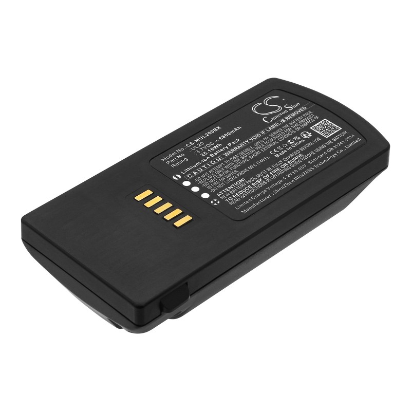 Batterie pour M3 Mobile UL20F (6800 mAh/25.16 Wh, 3.7 V)