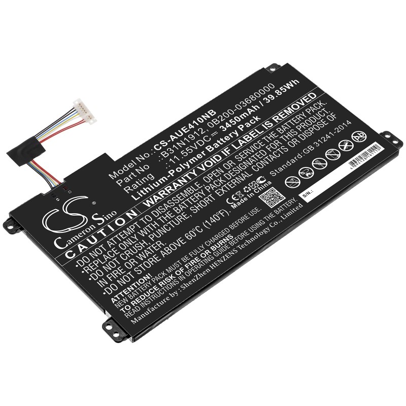 Batterie pour Asus E410 (3450 mAh/39.85 Wh, 11.55 V)