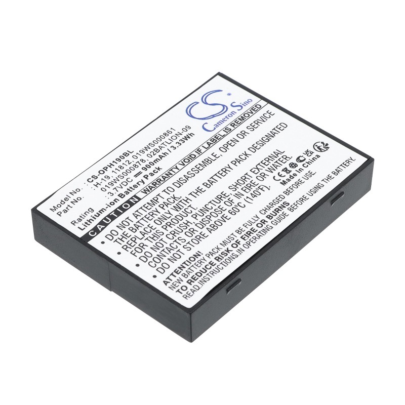 Batterie pour Opticon H16 (900 mAh/3.33 Wh, 3.7 V)