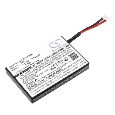 Batterie pour Opticon C2013 (1100 mAh/4.07 Wh, 3.7 V)