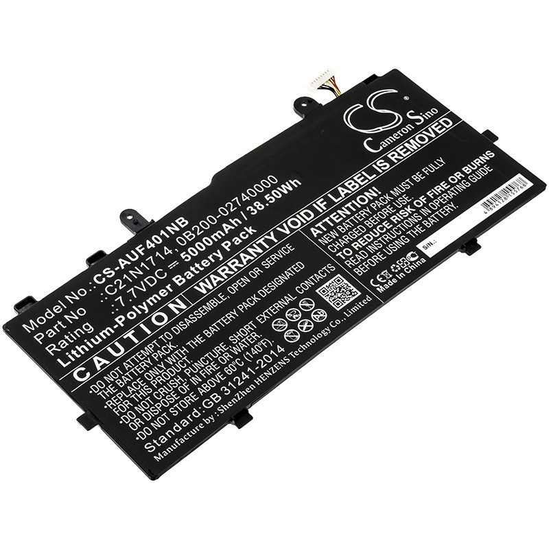Batterie pour Asus TP401MA (5000 mAh/38.5 Wh, 7.7 V)