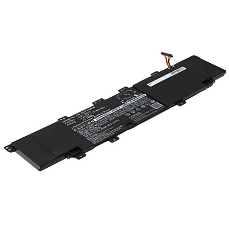 Batterie pour Asus X402ca (5100 mAh/37.74 Wh, 7.4 V)