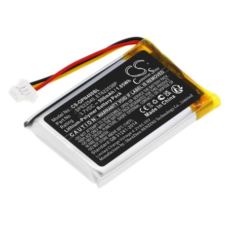 Batterie pour Opticon SP622540 (500 mAh/1.85 Wh, 3.7 V)