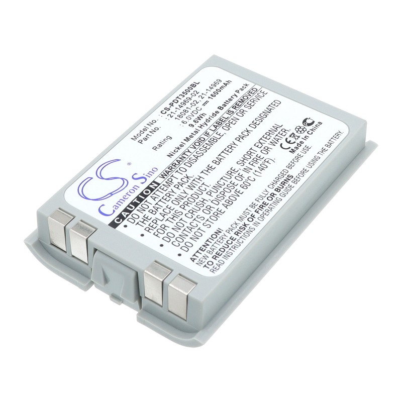 Batterie pour Symbol 50-14000-059 (1600 mAh/9.6 Wh, 6 V)