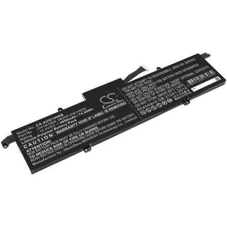Batterie pour Asus C41N1908 (4850 mAh/74.69 Wh, 15.4 V)