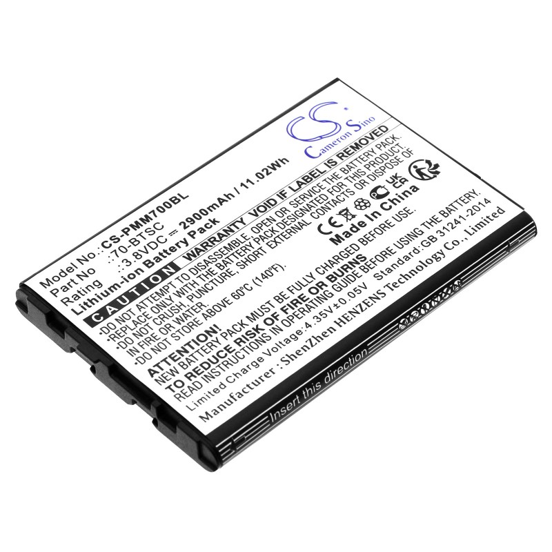Batterie pour Point Mobile PM70 (2900 mAh/11.02 Wh, 3.8 V)