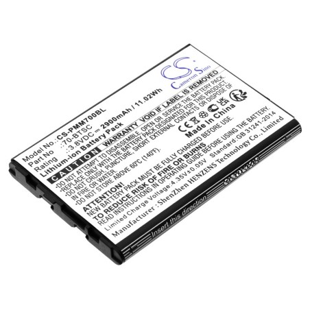 Batterie pour Point Mobile PM70 (2900 mAh/11.02 Wh, 3.8 V)