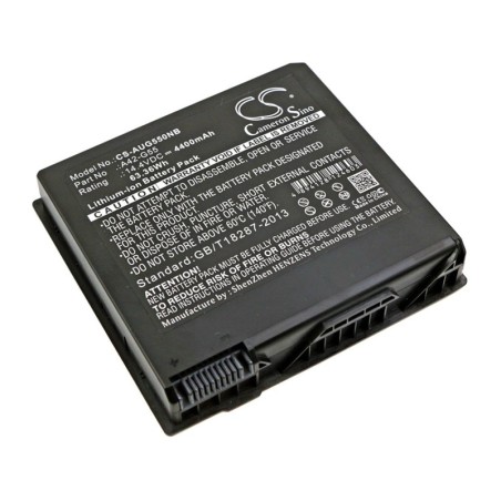 Batterie pour Asus G55VM (4400 mAh/63.36 Wh, 14.4 V)