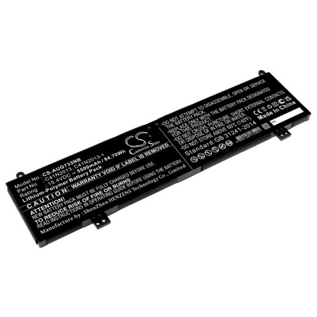 Batterie pour Asus C41N2013 (5500 mAh/84.7 Wh, 15.4 V)