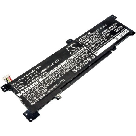 Batterie pour Asus K401 (4200 mAh/47.88 Wh, 11.4 V)