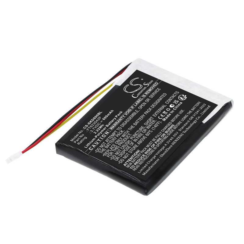 Batterie pour Socket Mobile   S860 (600 mAh/2.22 Wh, 3.7 V)