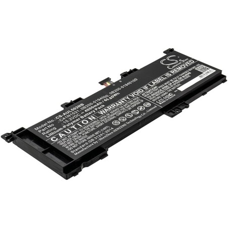 Batterie pour Asus GL502VS-FY353 (4000 mAh/60.8 Wh, 15.2 V)