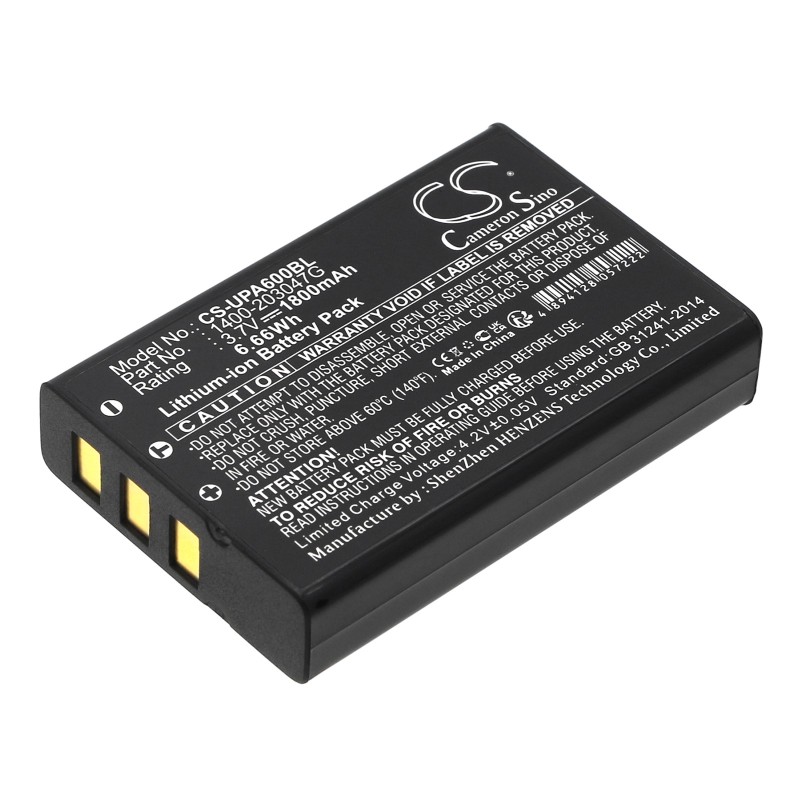 Batterie pour Unitech HT6000 (1800 mAh/6.66 Wh, 3.7 V)