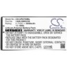 Batterie pour Wasp DR4 2D (3000 mAh/11.1 Wh, 3.7 V)