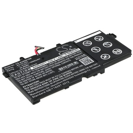 Batterie pour Asus Q551 (4000 mAh/45.6 Wh, 11.4 V)