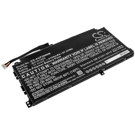 Batterie pour Asus ExportBook P2 P2451FA (4155 mAh/47.37 Wh, 11.4 V)