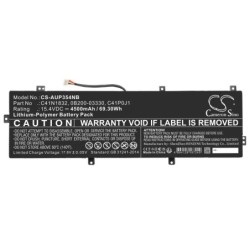 Batterie pour Asus PRO P3540FB-FA8565 (4500 mAh/69.3 Wh, 15.4 V)