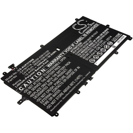 Batterie pour Asus C41PSJH (3300 mAh/50.82 Wh, 15.4 V)