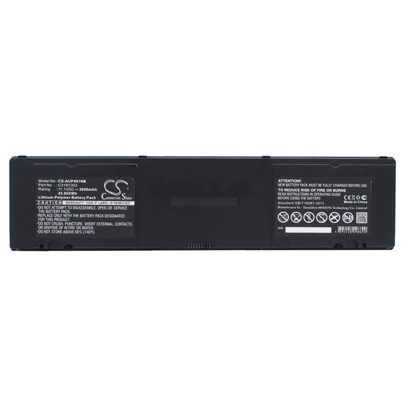 Batterie pour Asus PU401LA40384DX3 (3950 mAh/43.85 Wh, 11.1 V)