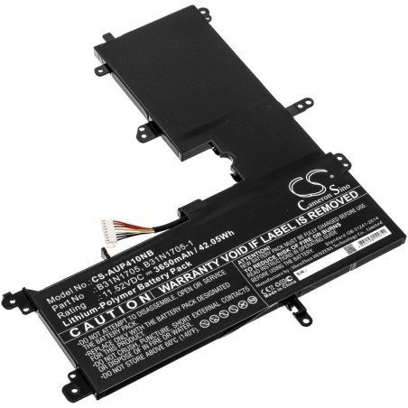 Batterie pour Asus TP410UF (3650 mAh/42.05 Wh, 11.52 V)
