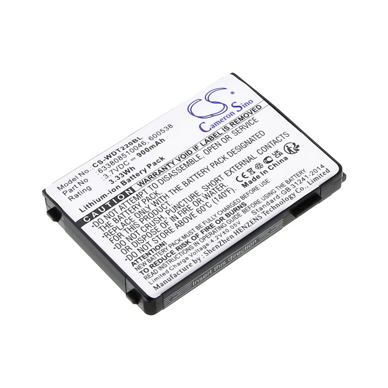Batterie pour PSC PT40 (900 mAh/3.33 Wh, 3.7 V)