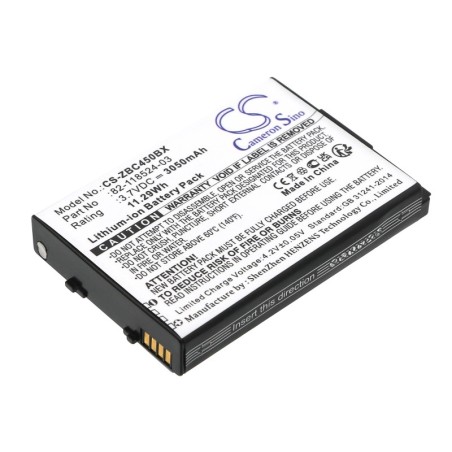Batterie pour Zebra MC45 (3050 mAh/11.29 Wh, 3.7 V)