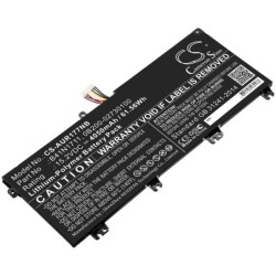 Batterie pour Asus ROG Strix GL703VM-BA294T (4050 mAh/61.56 Wh, 15.2 V)