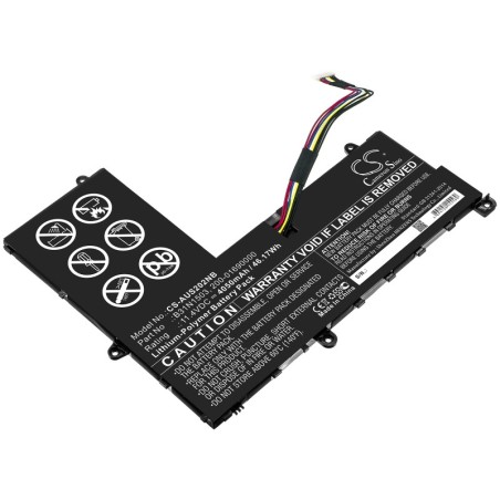 Batterie pour Asus E202SA-7B (4050 mAh/46.17 Wh, 11.4 V)