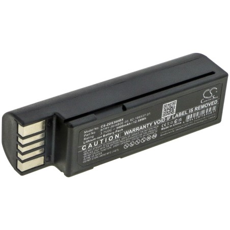 Batterie pour Zebra LI3678 (3400 mAh/12.58 Wh, 3.7 V)