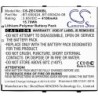 Batterie pour Zebra EC55 (4100 mAh/15.79 Wh, 3.85 V)