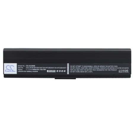 Batterie pour Asus U6E (4400 mAh/48.84 Wh, 11.1 V)