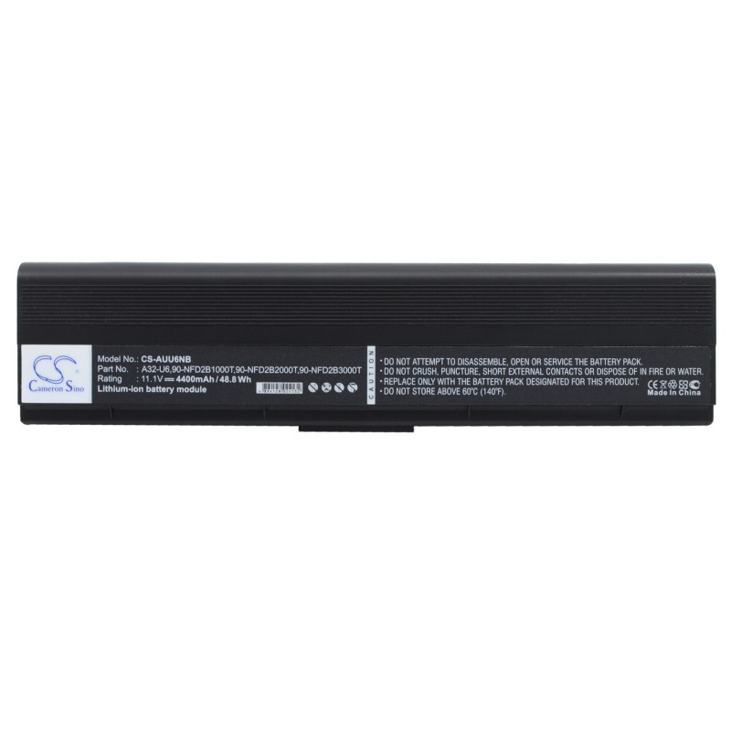 Batterie pour Asus U6Sg (4400 mAh/48.84 Wh, 11.1 V)