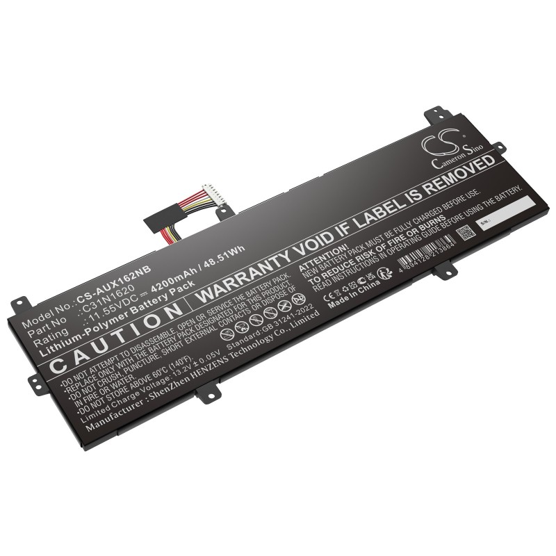 Batterie pour Asus P5440UA (4200 mAh/48.51 Wh, 11.55 V)