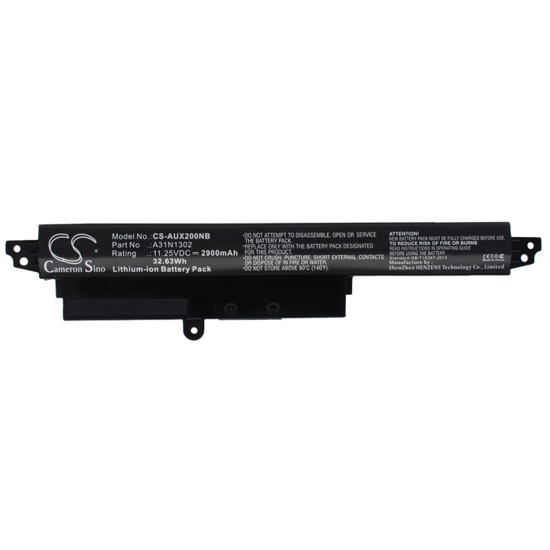 Batterie pour Asus VivoBook R202CA (2900 mAh/32.63 Wh, 11.25 V)